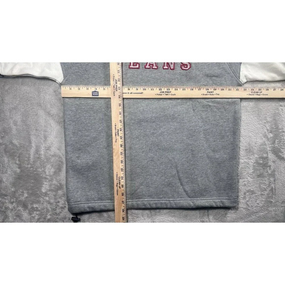 Calvin Klein Sweater mens Adult Medium Gray Spell Out Logo Pullover Sweatshirt - Picture 9 of 11
